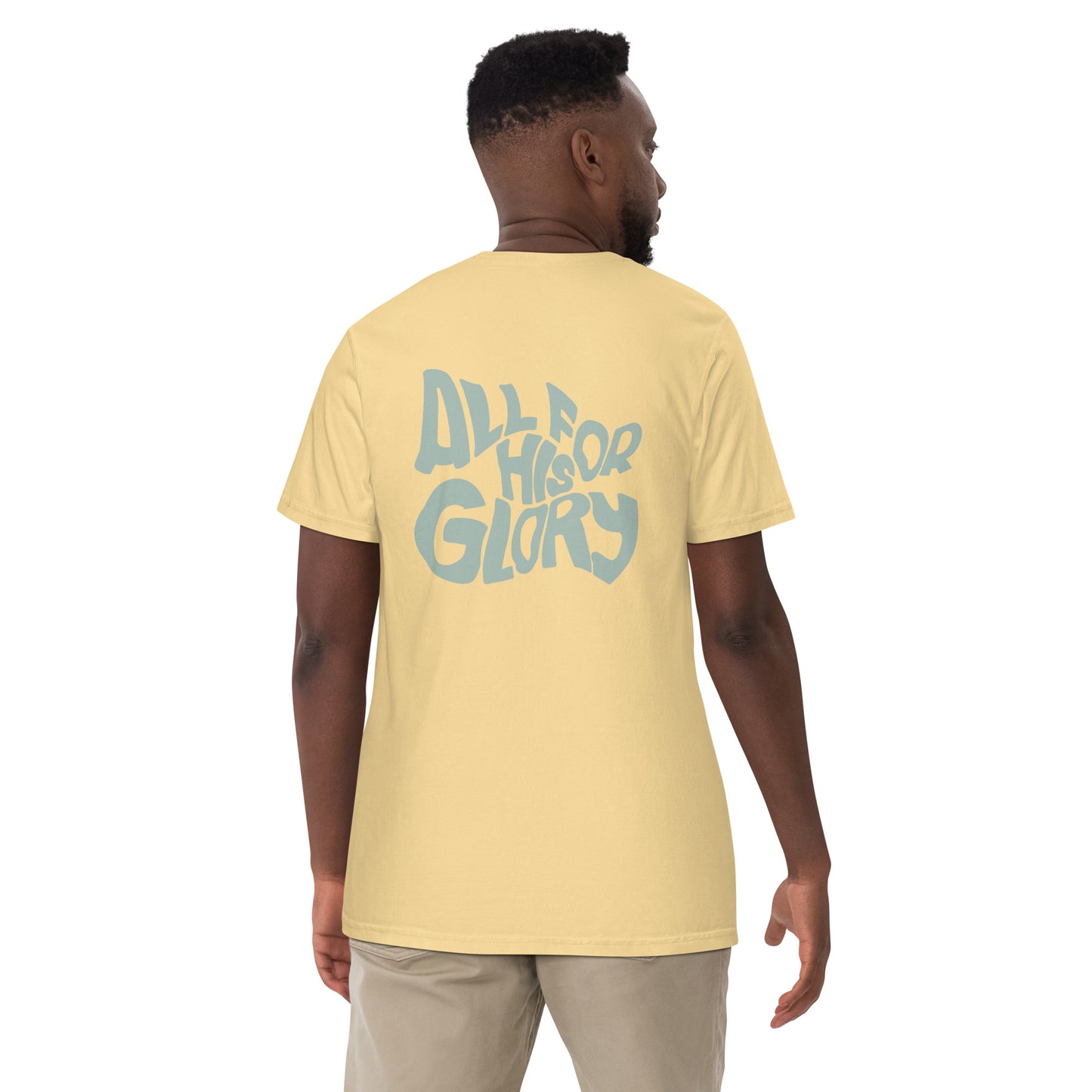 Gods glory garment-dyed heavyweight t-shirt