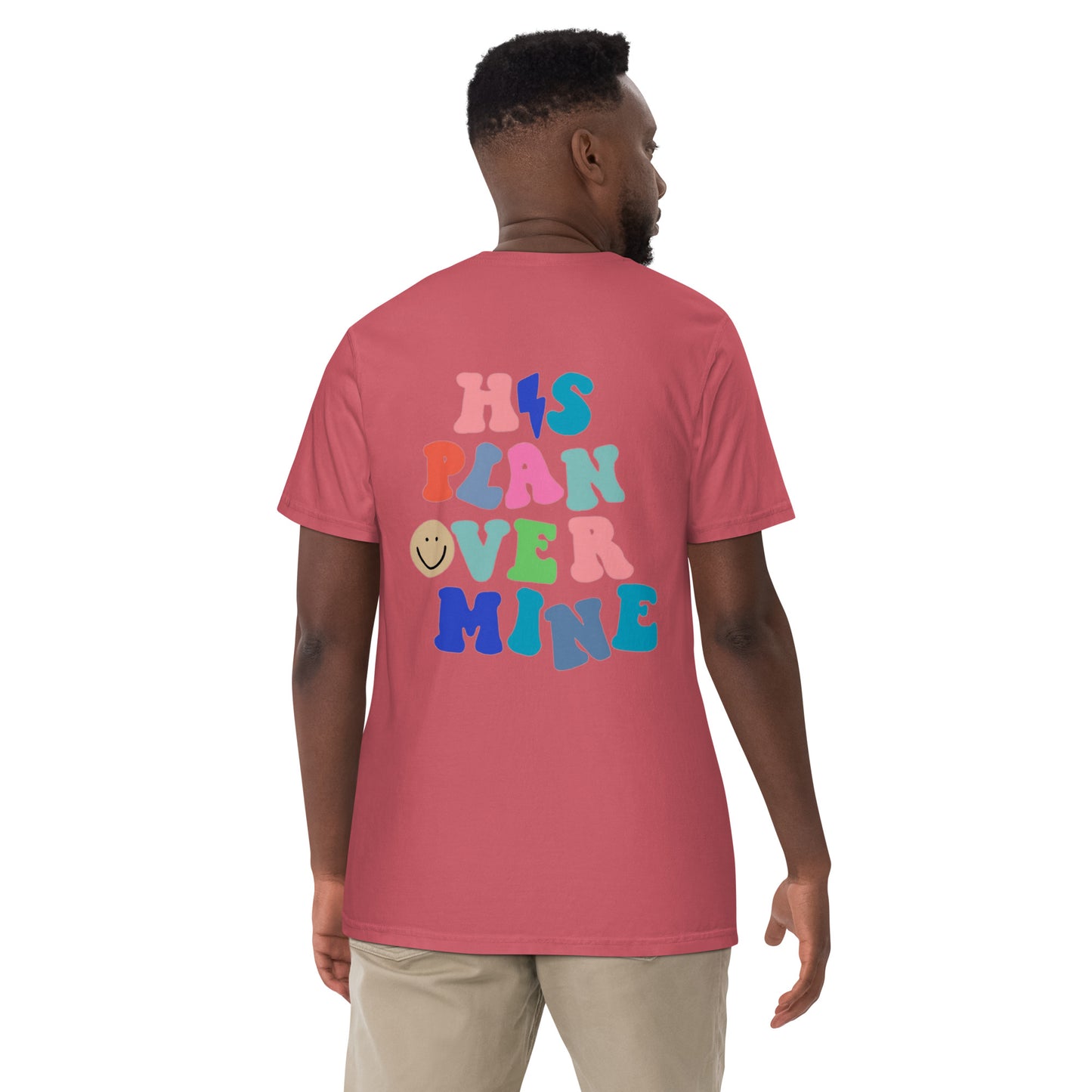 His way garment-dyed heavyweight t-shirt