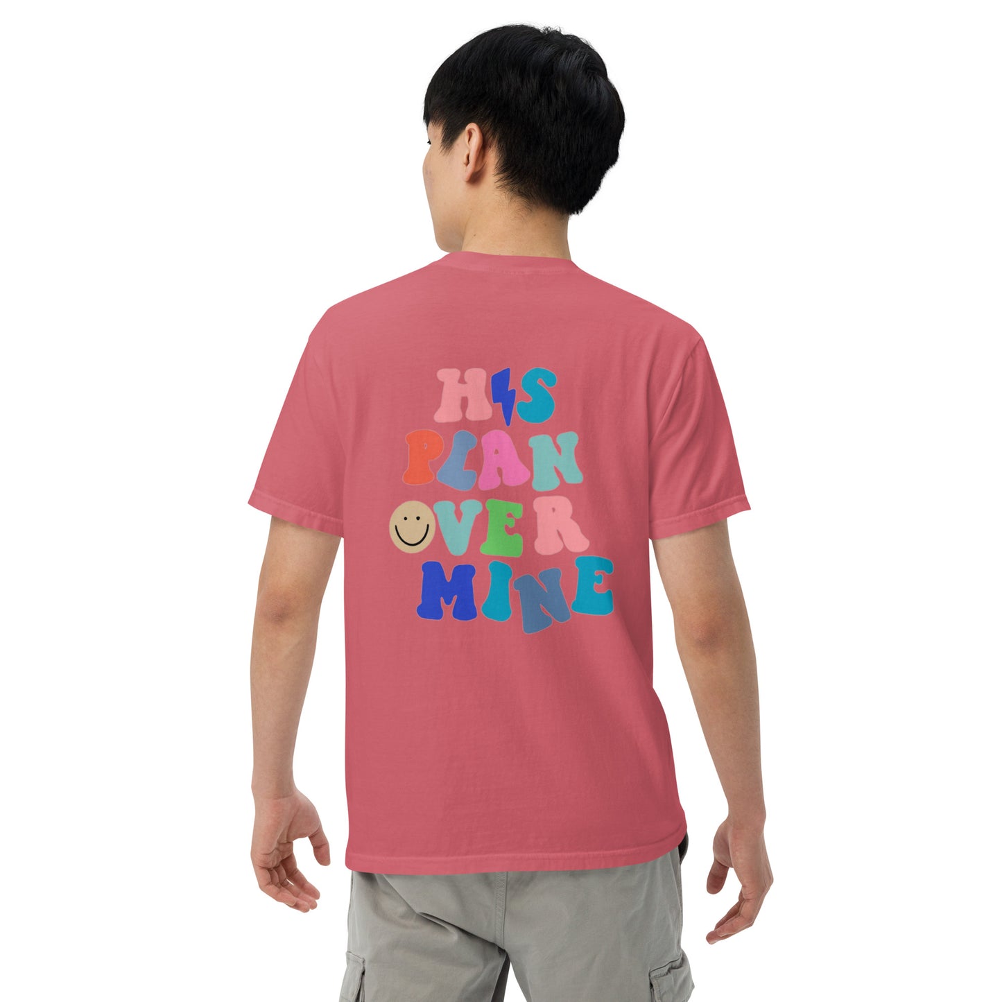 His way garment-dyed heavyweight t-shirt