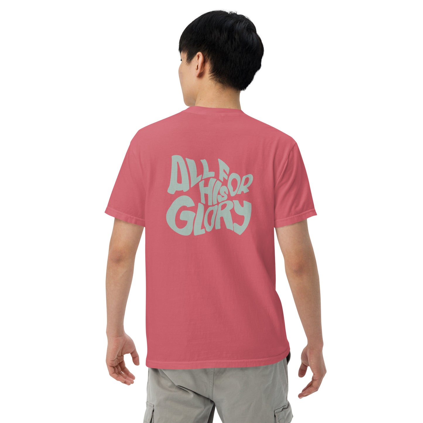 Gods glory garment-dyed heavyweight t-shirt