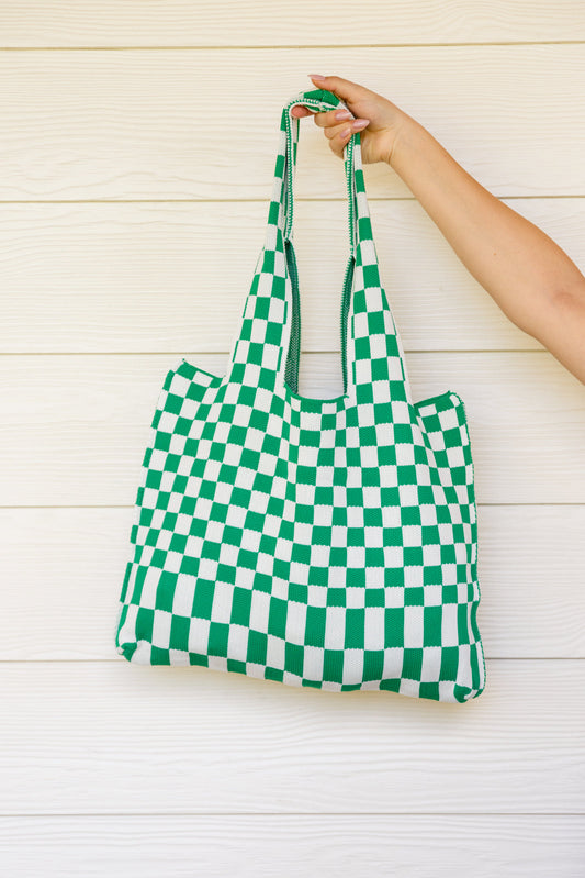 Checkerboard Lazy Wind Bag
