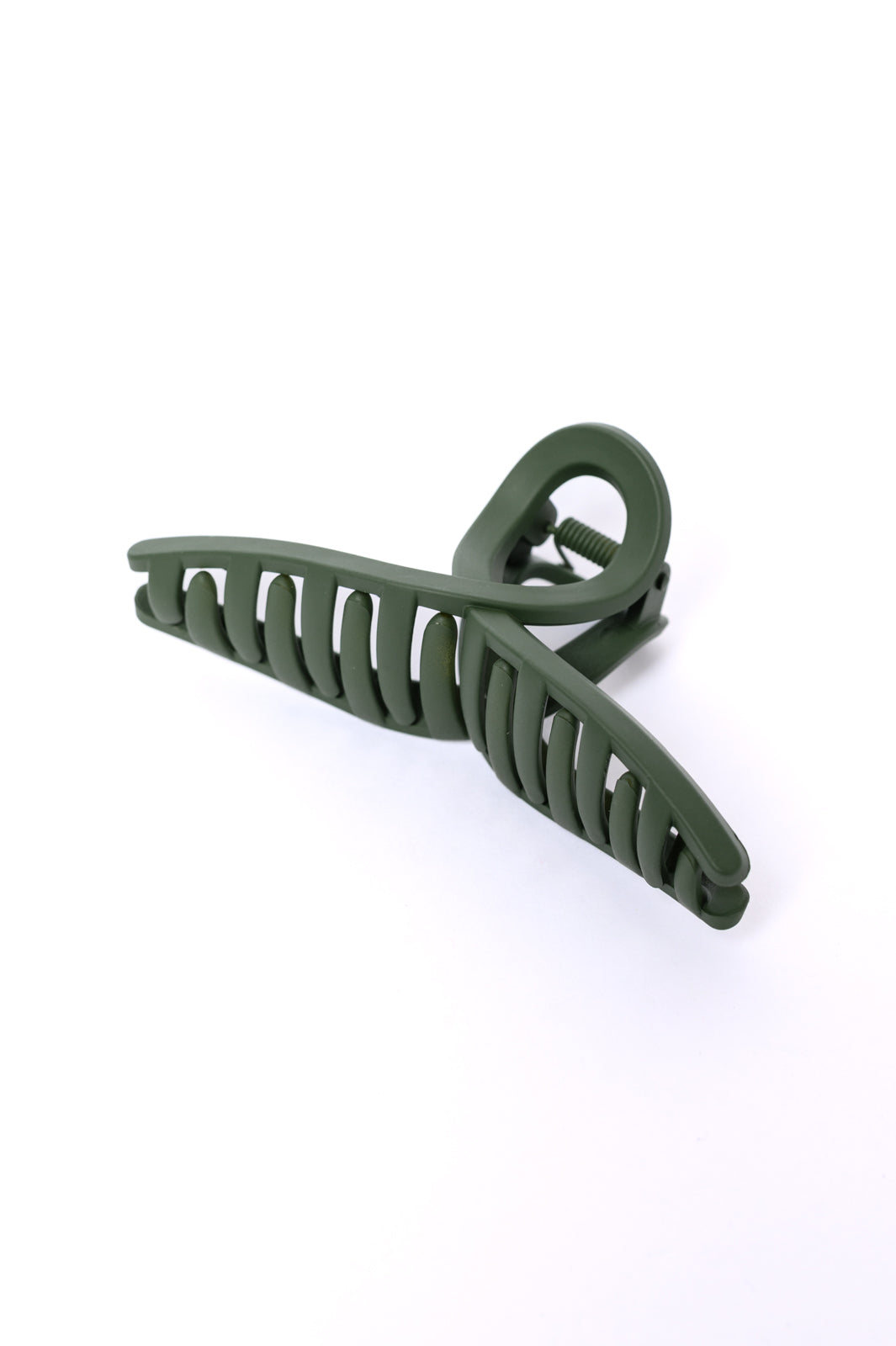 Claw Clip Set in Forest Green