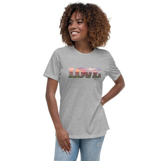 Love John 3:16 Women's Relaxed T-Shirt
